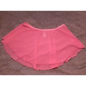 Bikini dancing sheer skirt